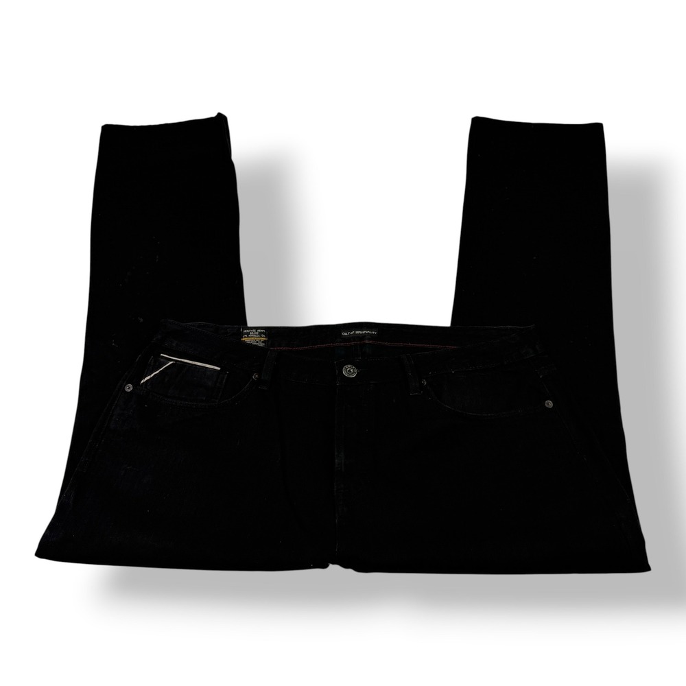 Cult‎ of Individuality Rebel Straight Mens Black Jeans 42x34 64C-14A-201W